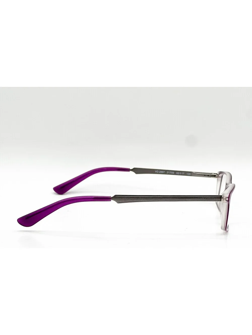 Vogue VO 2867 2170S Top Matte Violet Transparent Authentic Eyeglass Frames 52-17